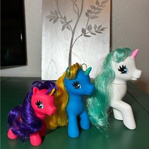 Gi-Go Wonderland Pony Unicorns Fakie 3 lot